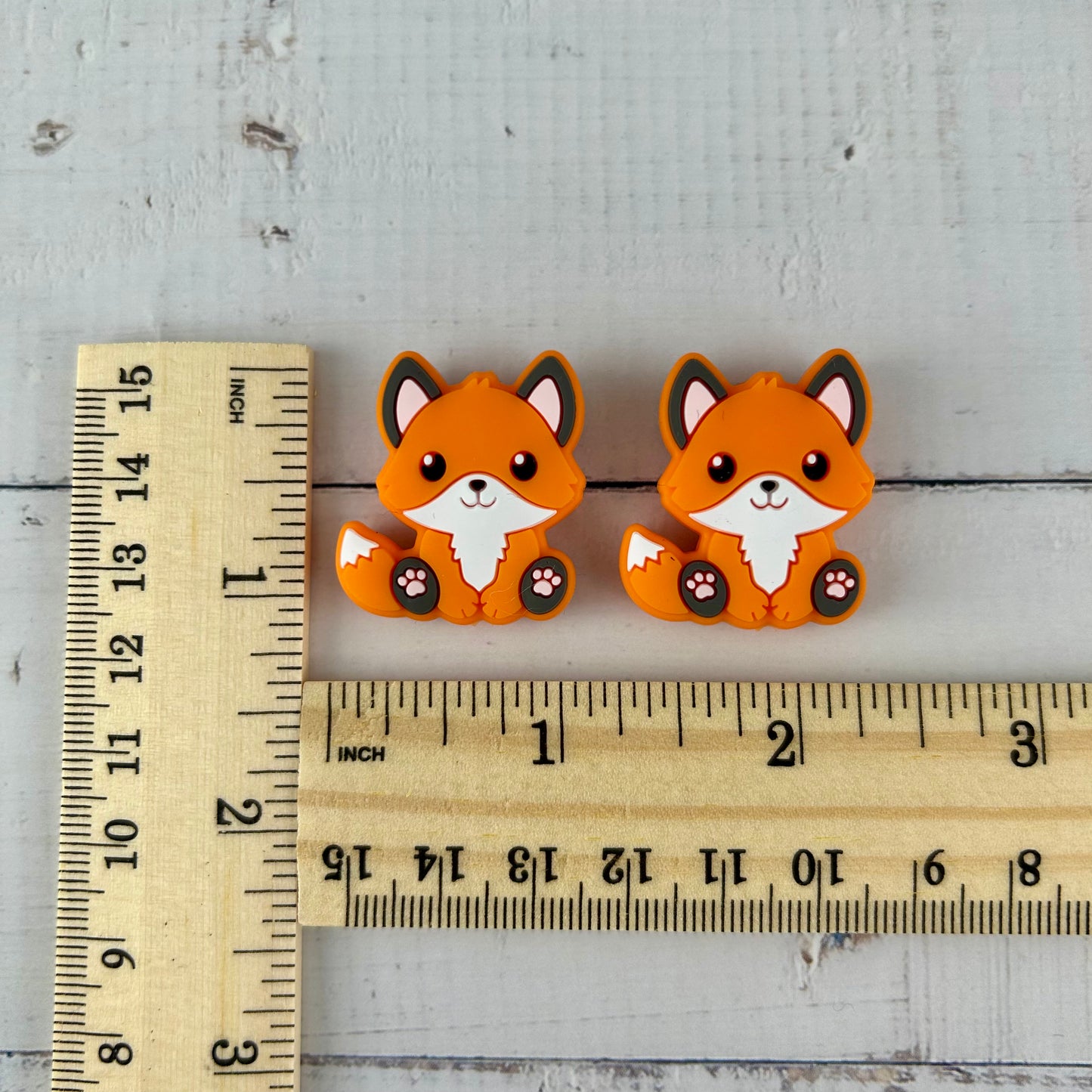 Fox Knitting Needle Stitch Savers Stoppers or Huggers. End Caps Knitting Accessories, Gifts for knitters