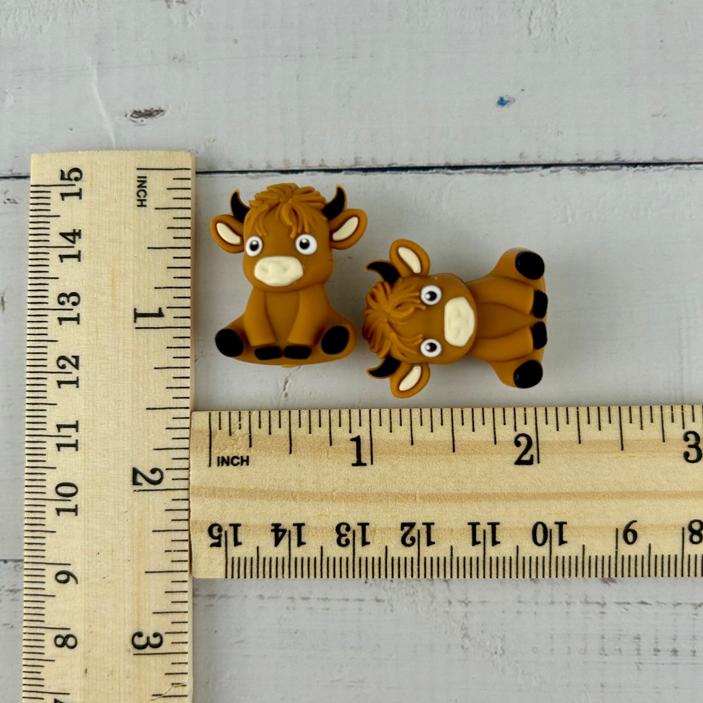 Knitting Needle Stoppers Highland Cow Stich Savers, Point Protectors , Knitting Accessories and Notions, Gifts for knitters, Aberdeen Angus