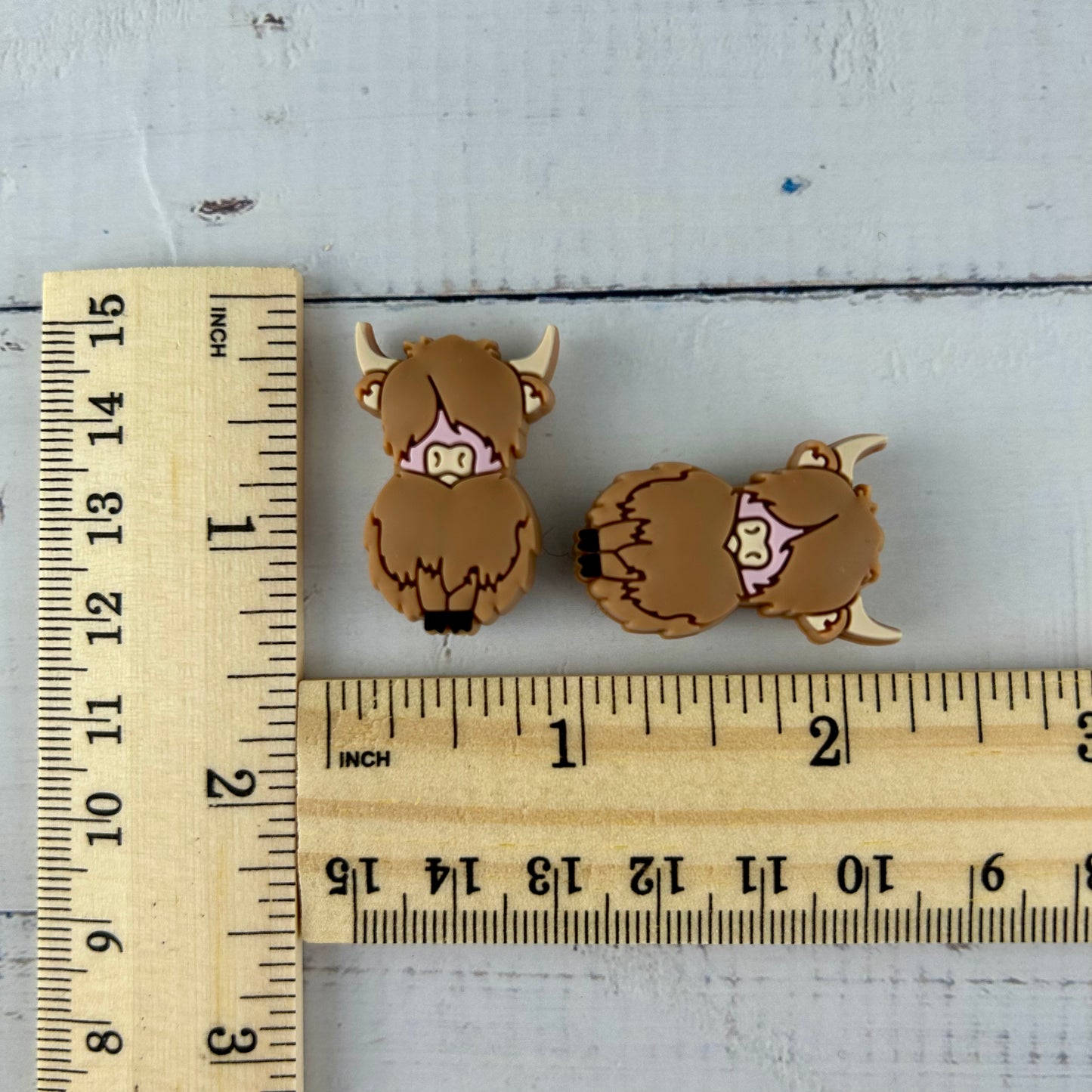 Knitting Needle Stitch Savers Stoppers or End Caps Highland Cow Knitting Accessories, Gifts for knitters
