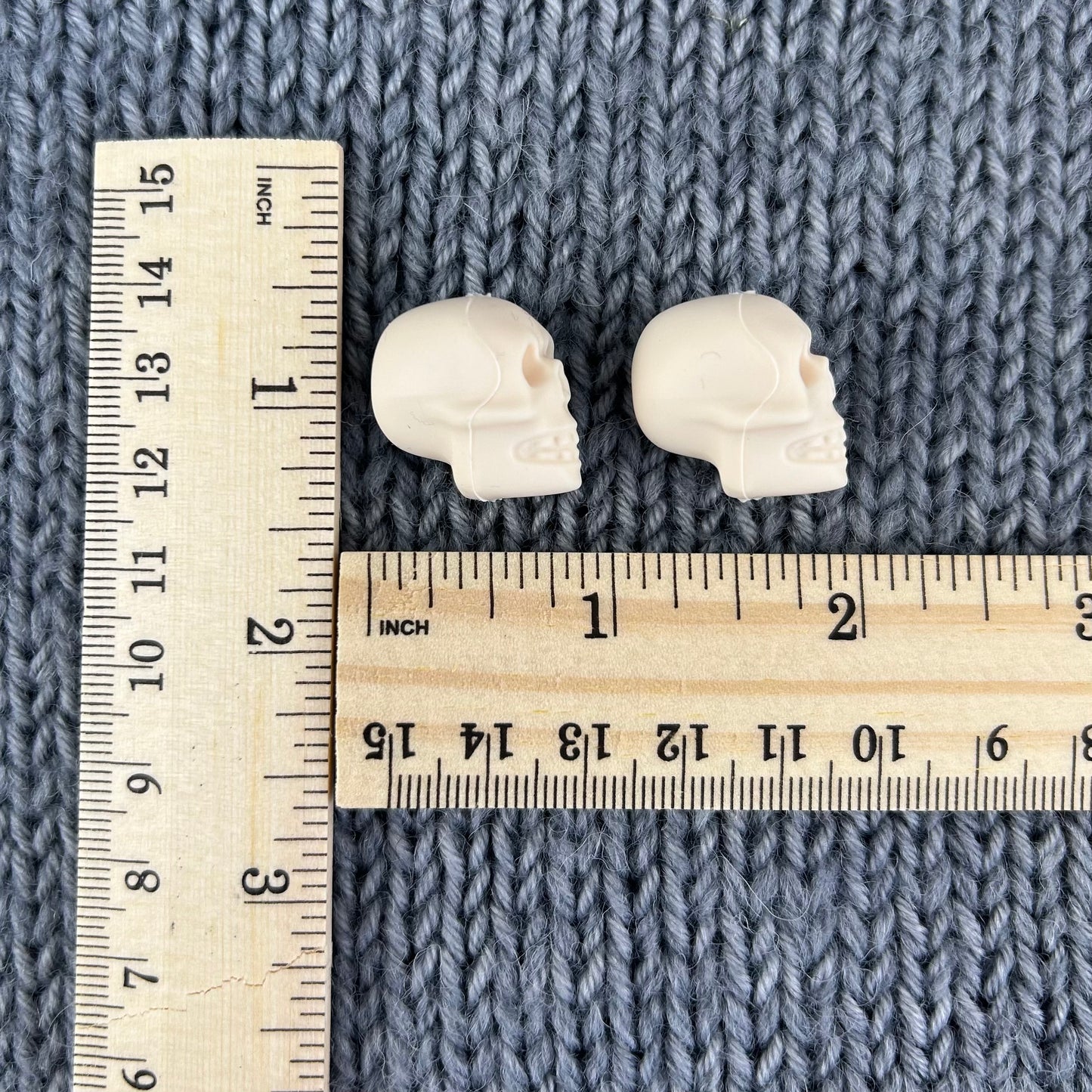 Knitting Needle Point Protectors Stoppers Skull Knitting Accessories, Gifts for knitters