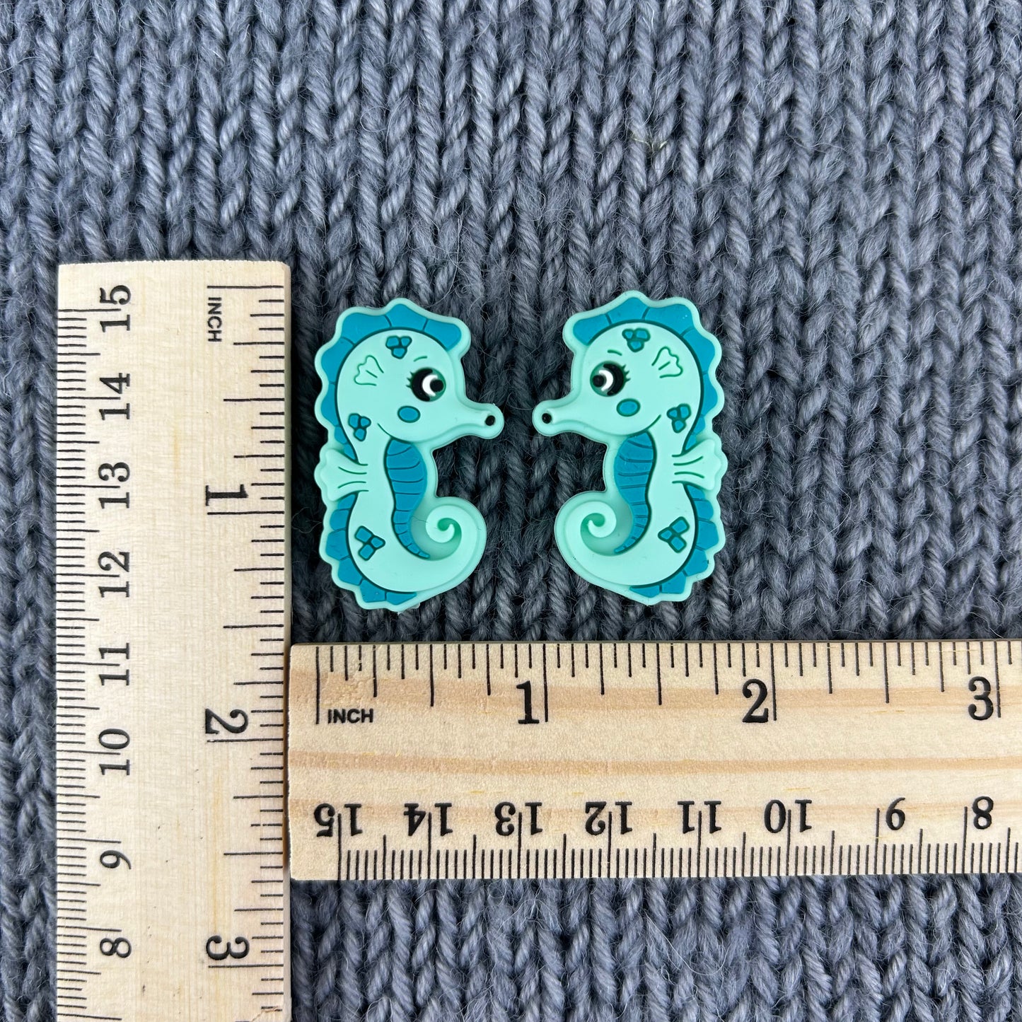 Knitting Needle Point Protectors Stoppers Seahorse Knitting Accessories, Gifts for knitters