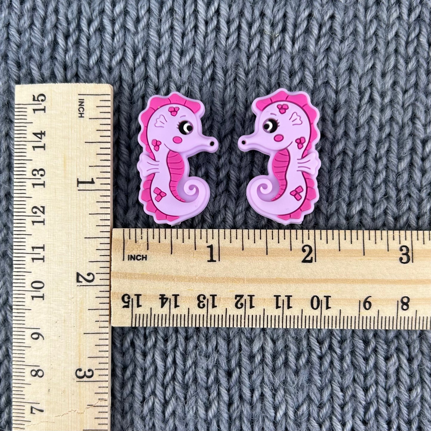 Seahorse Knitting Needle Point Protectors Stitch Savers or Stoppers, Knitting Accessories and Notions, Gifts for knitters