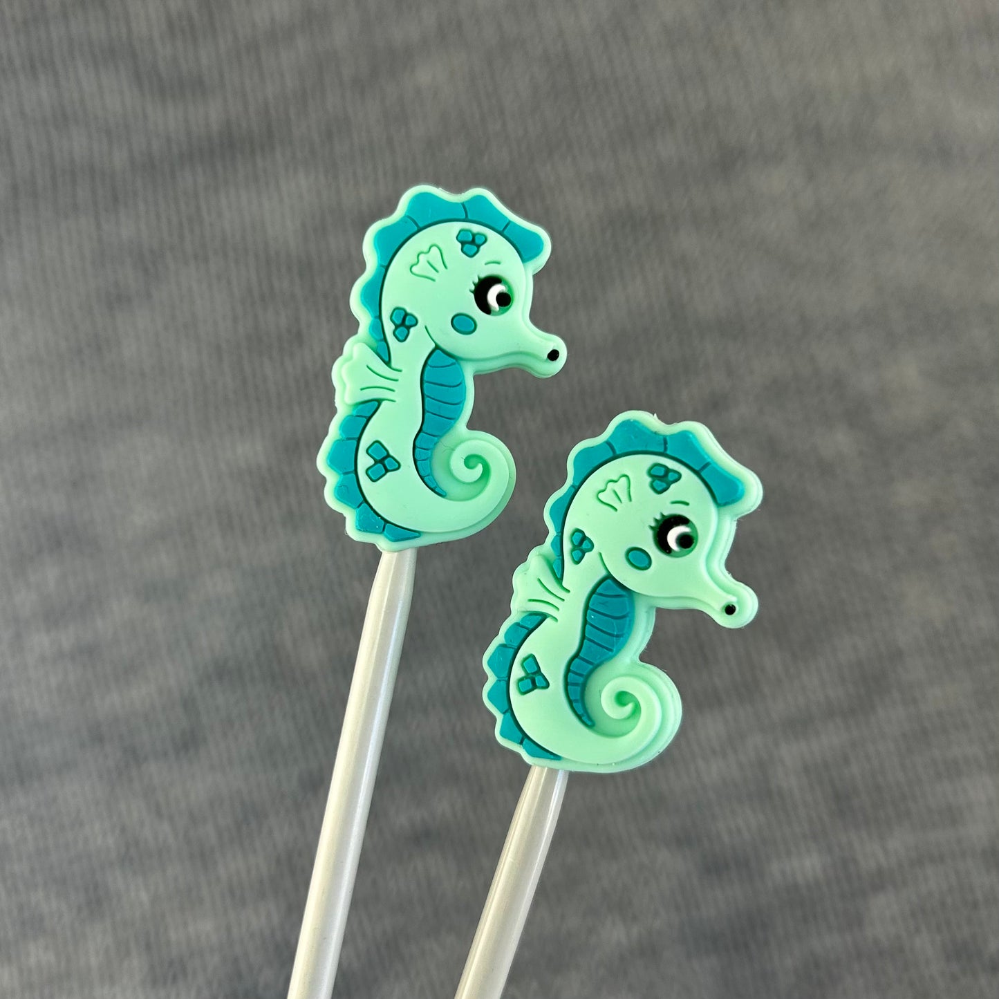 Knitting Needle Point Protectors Stoppers Seahorse Knitting Accessories, Gifts for knitters