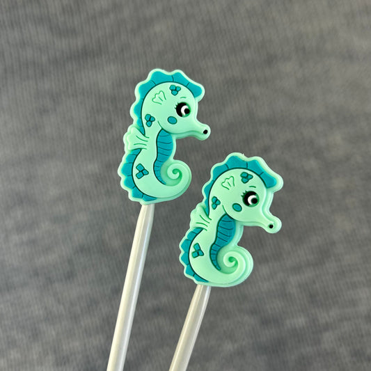 Knitting Needle Point Protectors Stoppers Seahorse Knitting Accessories, Gifts for knitters