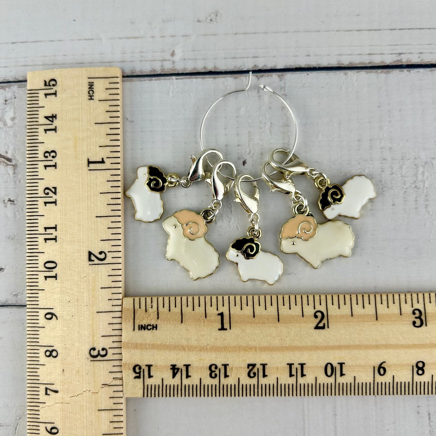 Knitting Stitch Markers, Progress Keepers, Crochet, Sheep Lamb Stitch Markers, Knitting Accessories, Gifts For Knitters