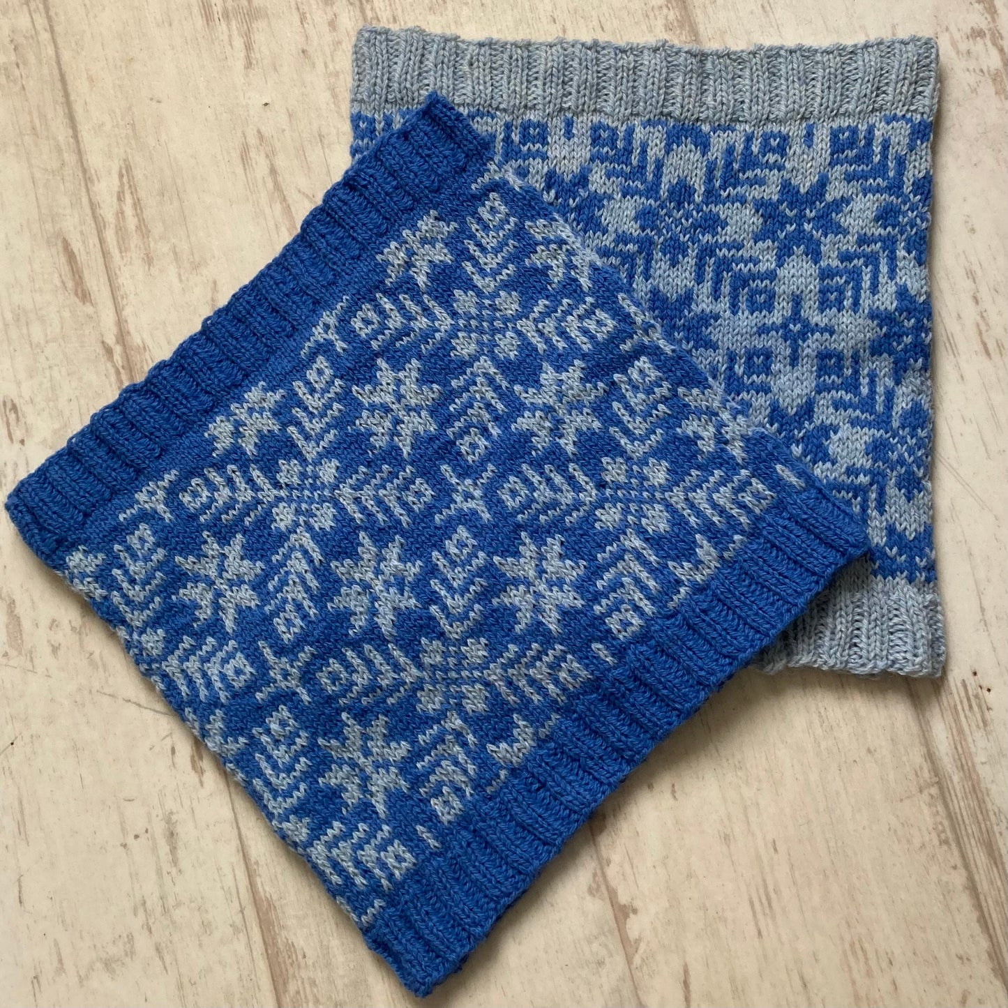 Selbu Cowl Knitting Pattern Only Norwegian Scandinavian Knitted Scarf Ishagen